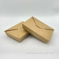 Caixa de papel de tampa de quatro lados